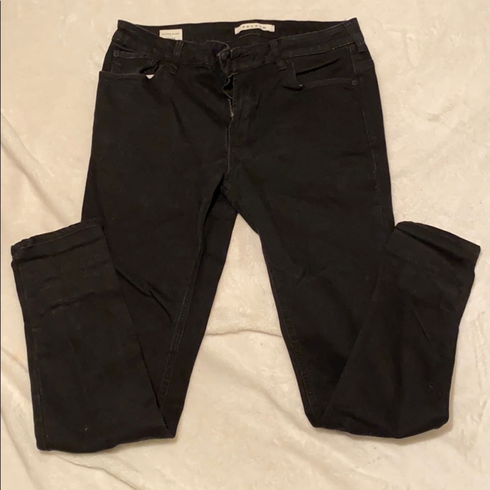 Pacsun black denim jeans